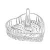 Heart-Shaped Glass Ring Holder AJEW-WH0643-265A-1