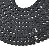 Frosted Synthetic Glass Beads Strands G-A272-A01-02-5