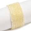 Natural Lemon Jade Beads Strands G-K399-B10-01-1