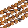 1 Strand Natural Tiger Eye Beads Strands G-OC0005-79-1