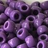 Opaque Acrylic Beads OACR-WH0025-06I-1