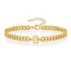 Letter 304 Stainless Steel Link Bracelets FS-WG7830E-02-1