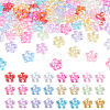 168Pcs 12 Colors Transaparent Acrylic Beads PACR-TA0001-19-1