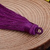 Nylon Tassel Big Pendant Decorations X-NWIR-I003-03-2