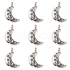 Tibetan Style Alloy Pendants TIBEP-S299-27AS-RS-1