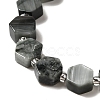Natural Eagle Eye Stone Beads Strands G-P534-A14-02-4