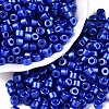 Baking Paint Pearlized Glass Seed Beads SEED-T008-03S-1