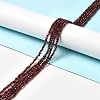 Natural Garnet Beads Strands X-G-I341-09B-2