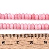 Ombre Effect Dyed Glass Beads Strands GLAA-T030-07A-04-4