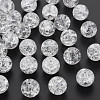Transparent Crackle Acrylic Beads MACR-S373-66A-N12-1