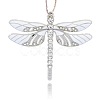 Alloy Enamel Dragonfly Big Pendants ENAM-L034-04P-1