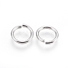 Tarnish Resistant 304 Stainless Steel Saw Cut Open Jump Rings STAS-P212-24P-01-3