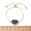 Brass Bolo Slider Bracelets BJEW-JB04688-M-2