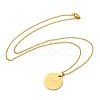Constellation Pendant Necklaces NJEW-S422-04G-01-3