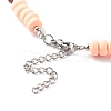 Polymer Clay Beaded Necklaces NJEW-JN03585-02-6