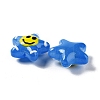 Glass Enamel Beads GLAA-G107-03-03-3