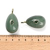 Natural Green Aventurine Pendants GG-CBA4625-02G-02-3
