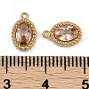 Ion Plating(IP) 304 Stainless Steel Micro Pave Cubic Zirconia Charms STAS-K256-19G-02-3