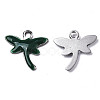 201 Stainless Steel Enamel Charms STAS-N088-19D-2