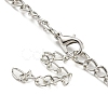 Bohemia Style Alloy Bib Necklace NJEW-H021-03AS-4