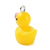Opaque Resin Pendants RESI-Z014-01O-2