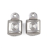 304 Stainless Steel Charms STAS-L297-12P-1