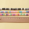 3 Strands 3 Style Handmade Polymer Clay Beads Strands CLAY-FS0001-17-5