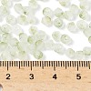 Frosted Glass Beads FGLA-D300-01G-4