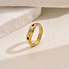 Heart Brass Micro Pave Cubic Zirconia Finger Rings for Women MC1356-8-1