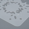 Plastic Reusable Drawing Painting Stencils Templates DIY-F018-B19-3