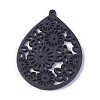 Wood Pendants X-WOOD-P014-G07-1