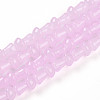 Baking Paint Glass Beads Strands DGLA-N007-01E-1