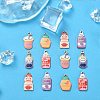 30Pcs 6 Styles Alloy Enamel Pendants ENAM-CJ0003-51-5