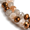 Glass Beads Strands EGLA-A034-M4mm-34-4