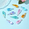 10Pcs 5 Styles Opaque Resin Pendants RESI-FS0001-91-8