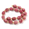 Natural Rhodonite Beads Strands G-N342-55-3