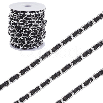 CutHollow 10Yards Oxidation Aluminum Rope Chains CHA-CL0001-01A-02-1