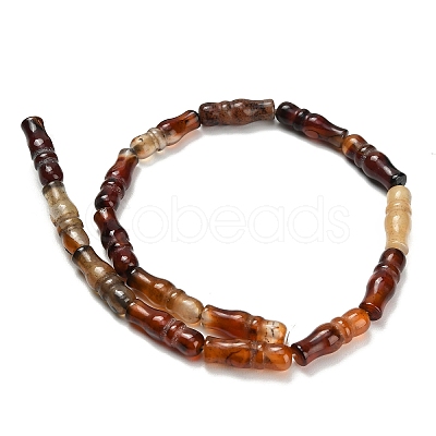 Natural Agate Beads Strands G-Z144-A02-01G-1
