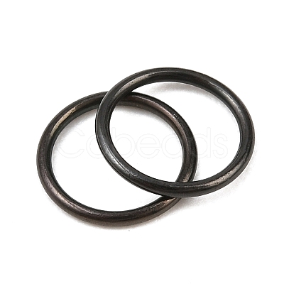 Ion Plating(IP) 304 Stainless Steel Closed Jump Rings STAS-G393-06B-18-1