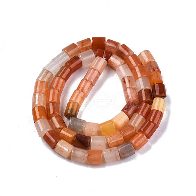 Natural Pink Aventurine Beads Strands G-N326-150-B01-1