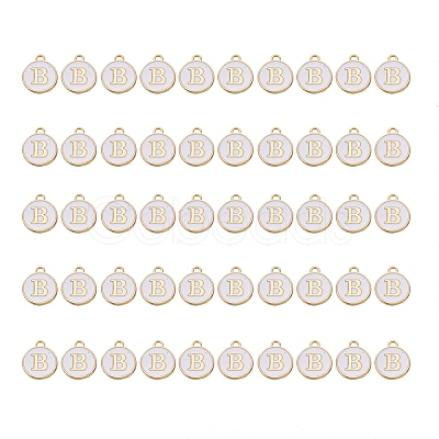 Golden Plated Alloy Charms ENAM-SZ0001-25A-B-1