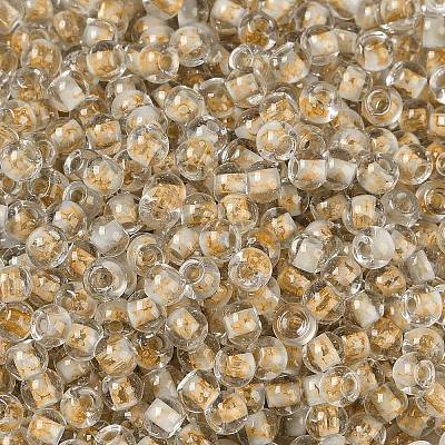 Transparent Inside Colours Glass Seed Beads X1-SEED-A032-04V-1