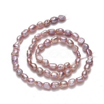 Natural Cultured Freshwater Pearl Beads Strands PEAR-A005-10C-01-X-1