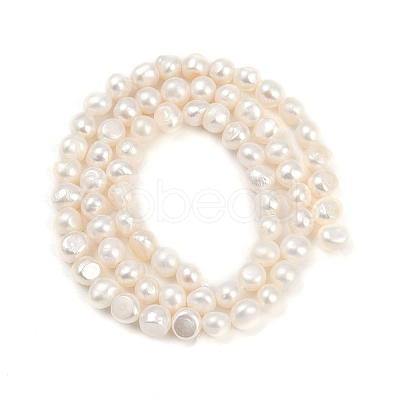 Natural Cultured Freshwater Pearl Beads Strands PEAR-P064-19D-07A-1