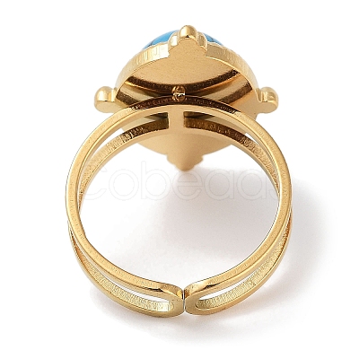 Ion Plating(IP) 304 Stainless Steel Ring RJEW-B059-06G-05-1