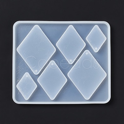 DIY Pendant Silicone Molds DIY-G065-01G-1