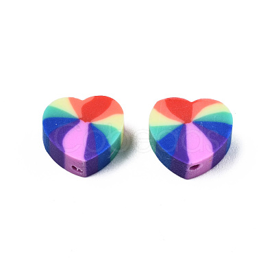 Handmade Polymer Clay Beads CLAY-N011-58-01-1