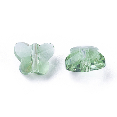 Transparent Glass Beads GLAA-P037-02B-27-1