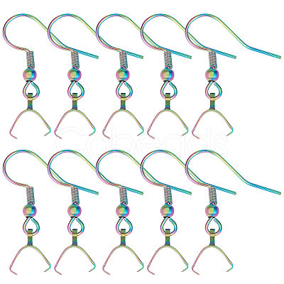 50Pcs 304 Stainless Steel Hooks STAS-BBC0001-49M-1