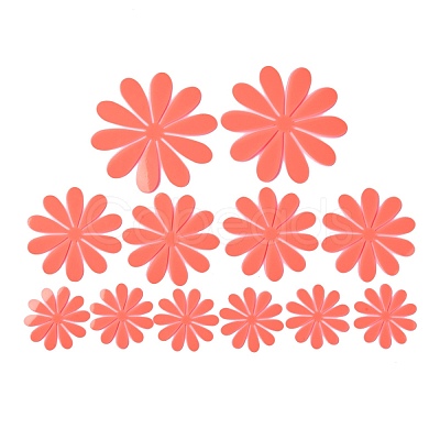 3D Plastic Luminous Wall Stickers DIY-F077-06D-1